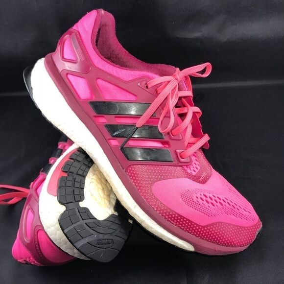 Pre Loved Adidas Energy Boost 2 Pink Magenta 9.5 US 42 EUR - Picture 2 of 15